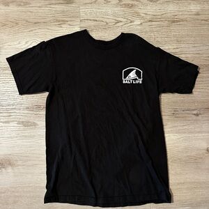 Salt Life Classic Black Tee size medium